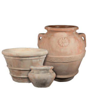 The Antiqued Sienna Collection - Italian Terracotta Pottery