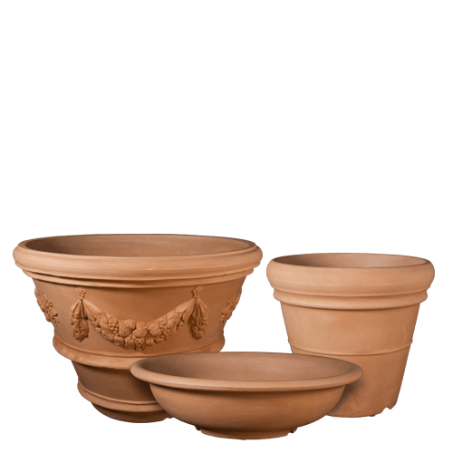 Lightweight Poly Planters - Italian Terracotta Pottery