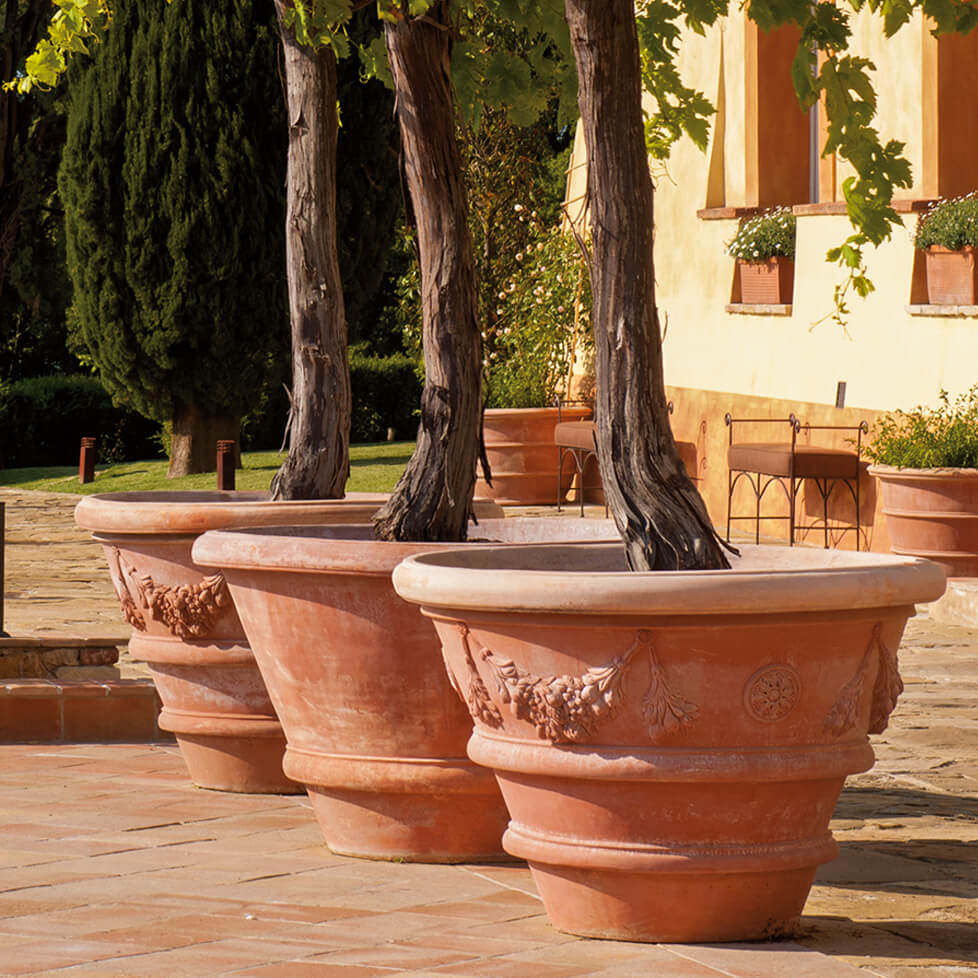 New Terracotta Pots