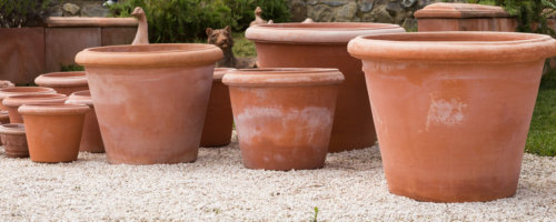 Terracotta Planters from Tuscan Imports